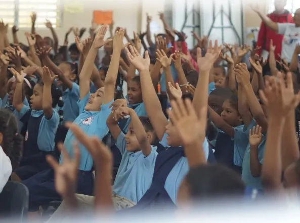 Kids Worship in the Dominican Republic during Elevated Church Mission Trip